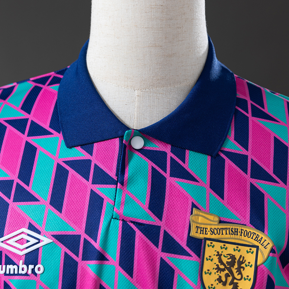 Scotland 1988/89 Away Retro Jersey – Vintage Replica Football Soccer Shirt – S–XXL