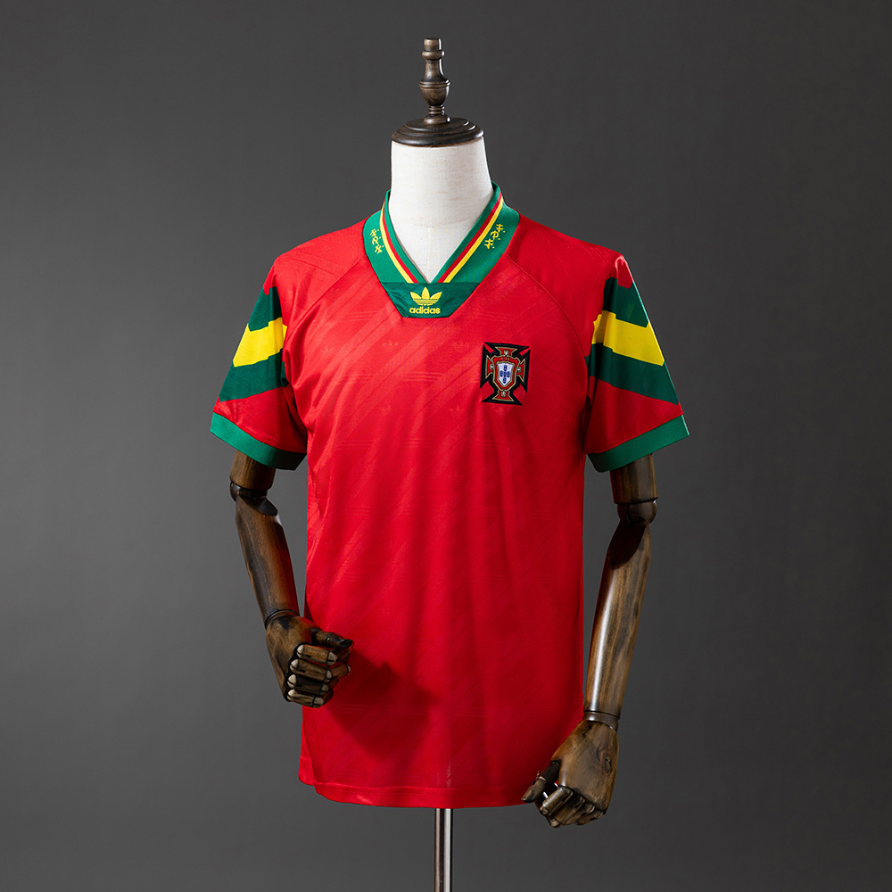 Portugal 1992/94 Home Retro Jersey – Vintage Replica Football Soccer Shirt – S–XXL