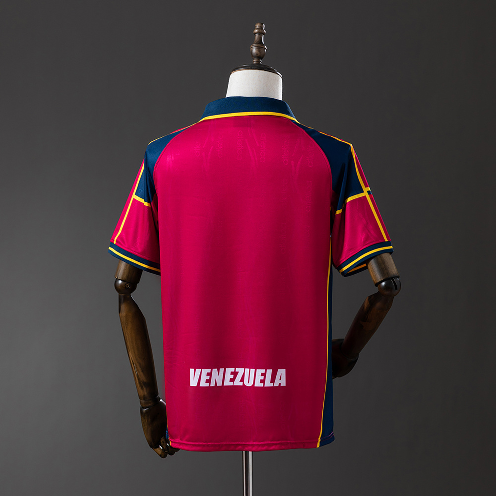 Venezuela 2000 Home Retro Jersey – Vintage Replica Football Soccer Shirt – S–XXL