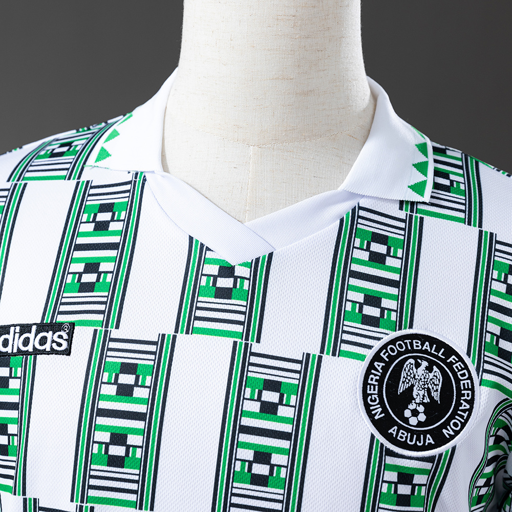 Nigeria 1994 Away Retro Jersey – Vintage Replica Football Soccer Shirt – S–XXL