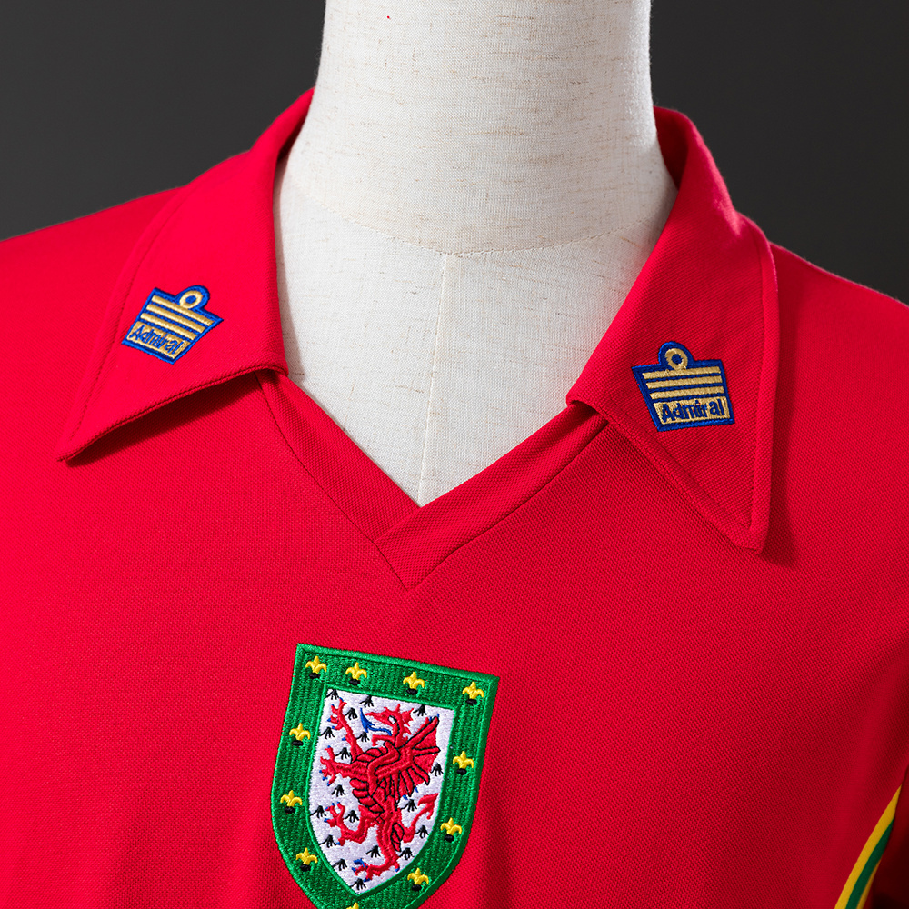 Wales 1976/79 Home Retro Jersey – Replica Football Soccer Shirt – S–XXL