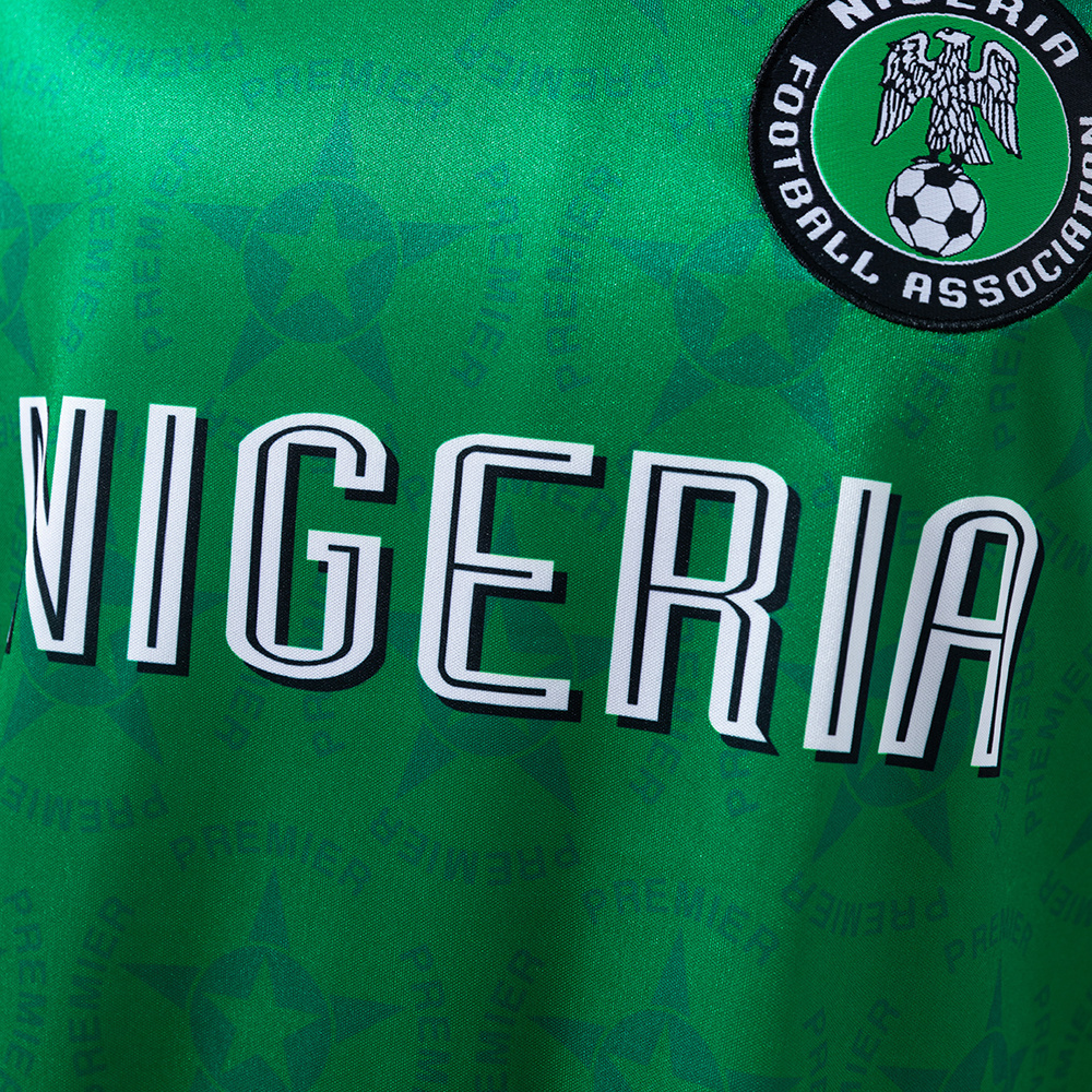 Nigeria 1994 First Signed with Nike Retro Jersey – Vintage Replica Football Soccer Shirt – S–XXL