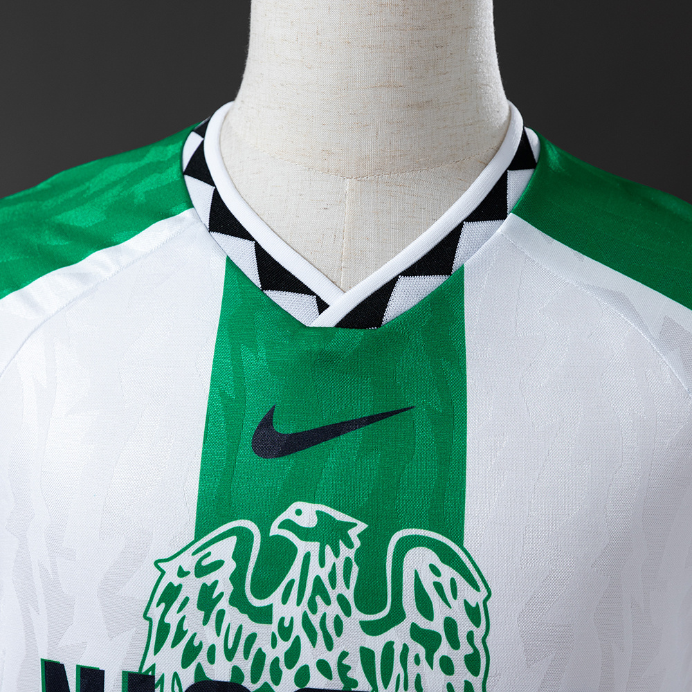 Nigeria 1996 Away Retro Jersey – Vintage Replica Football Soccer Shirt – S–XXL