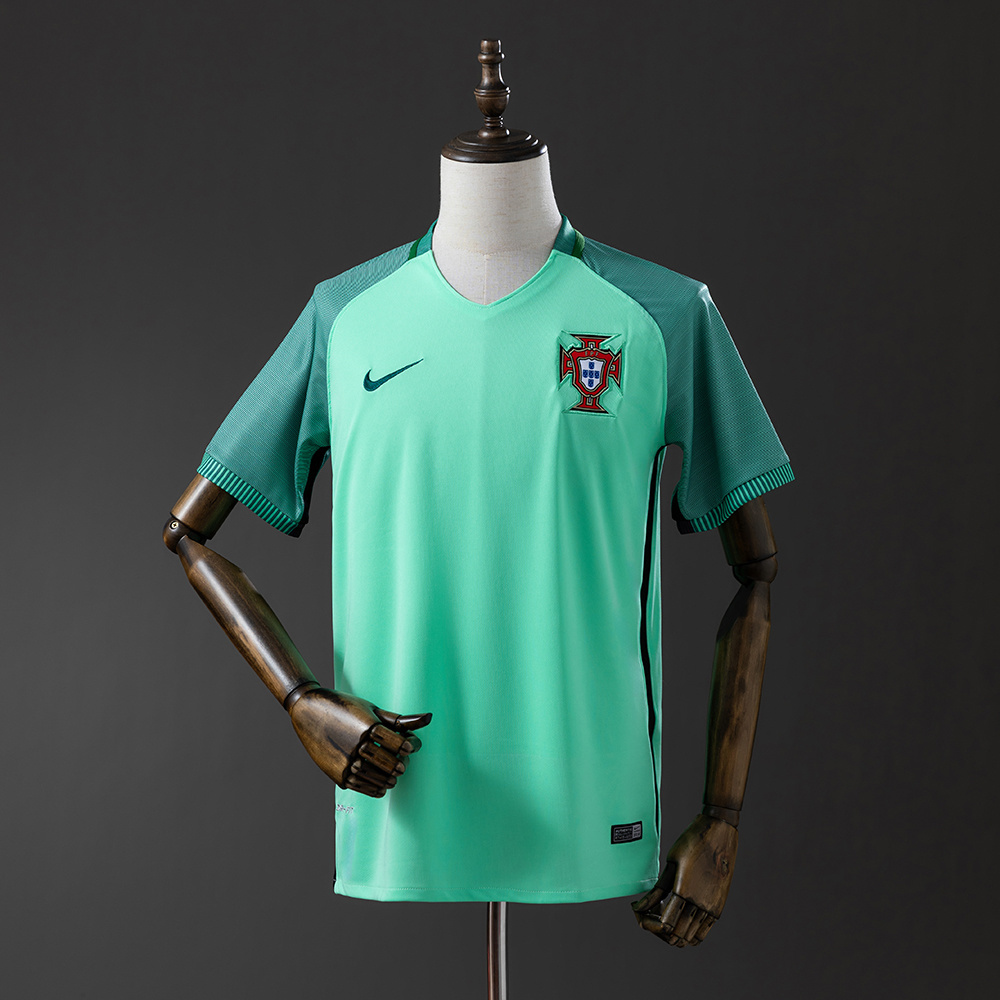 Portugal 2016 Away Retro Jersey – Vintage Replica Football Soccer Shirt – S–XXL