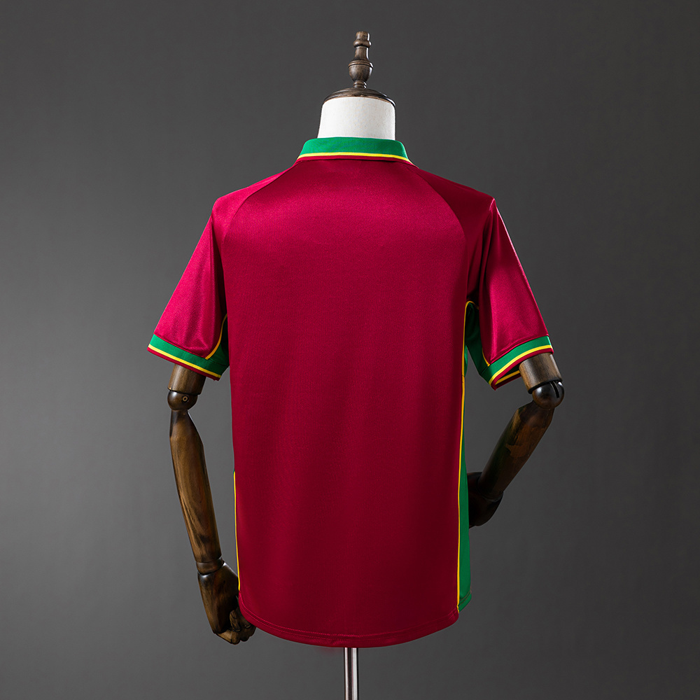Portugal 1998 Home Retro Jersey – Vintage Replica Football Soccer Shirt – S–XXL