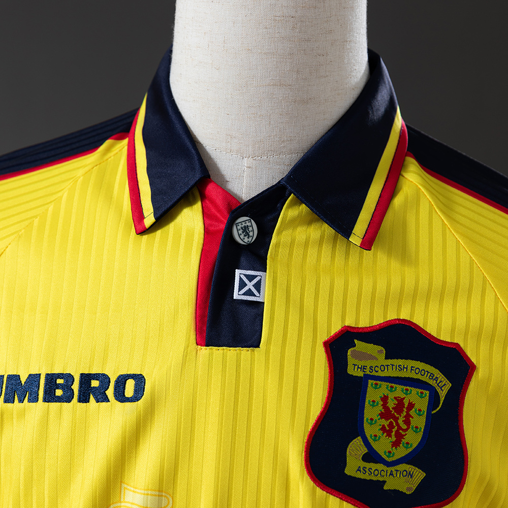 Scotland 1996/98 Away Retro Jersey – Vintage Replica Football Soccer Shirt – S–XXL