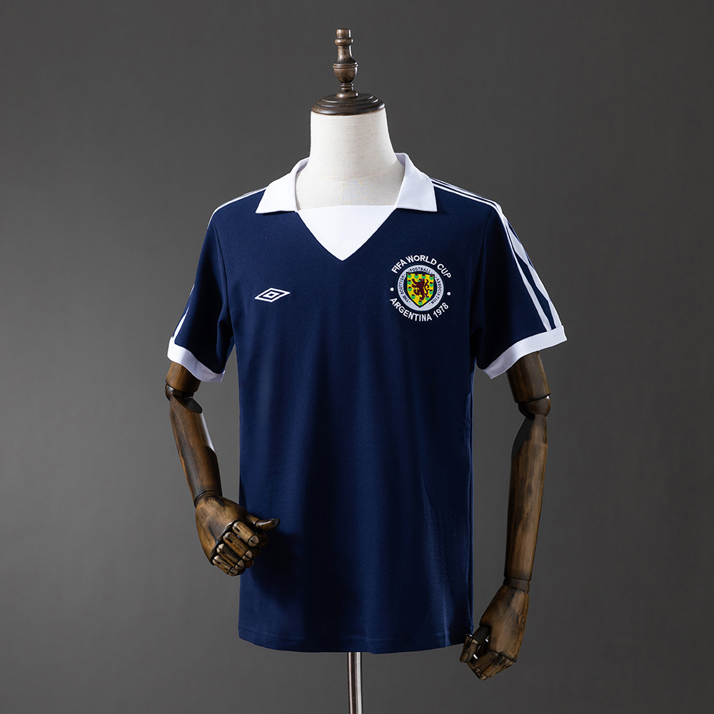 Scotland 1978 Home Retro Jersey – Vintage Replica Football Soccer Shirt – S–XXL