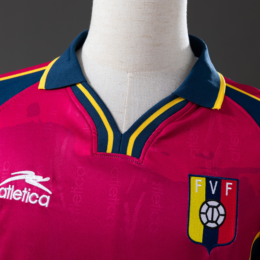 Venezuela 2000 Home Retro Jersey – Vintage Replica Football Soccer Shirt – S–XXL