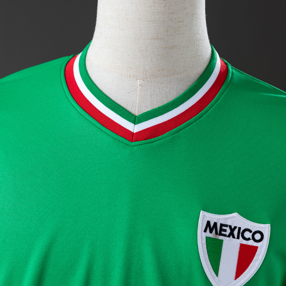 Mexico 1970 Home Retro Jersey – Vintage Replica Football Soccer Shirt – S–XXL