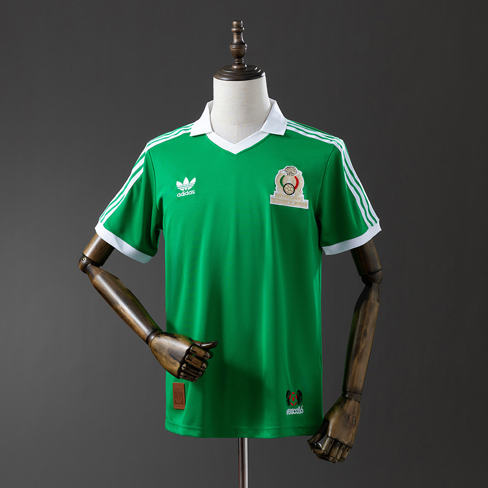 Mexico 1986 Home Retro Jersey – Vintage Replica Football Soccer Shirt – S–XXL
