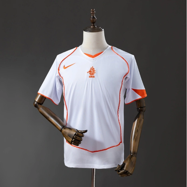 Netherlands 2004 Away Retro Jersey – Vintage Replica Football Soccer Shirt – S–XXL