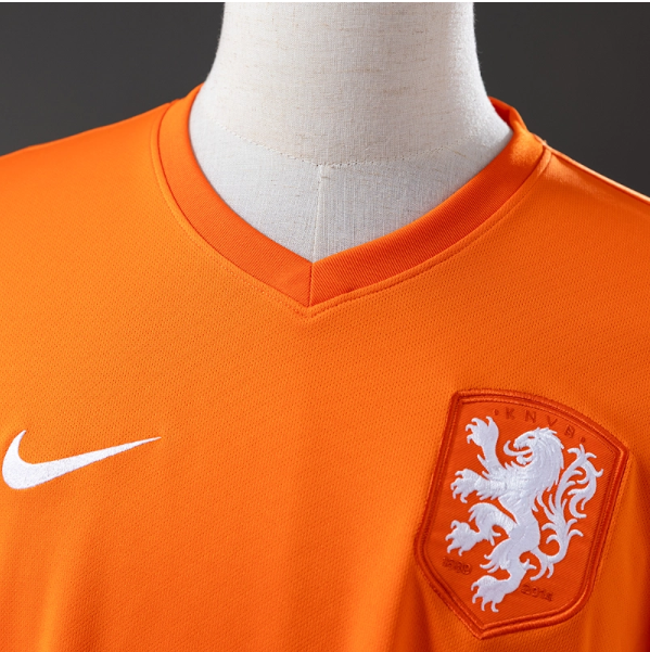 Netherlands 2014 Home Retro Jersey – Vintage Replica Football Soccer Shirt – S–XXL