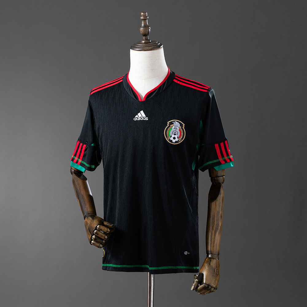 Mexico 2010 Away Retro Jersey – Vintage Replica Football Soccer Shirt – S–XXL