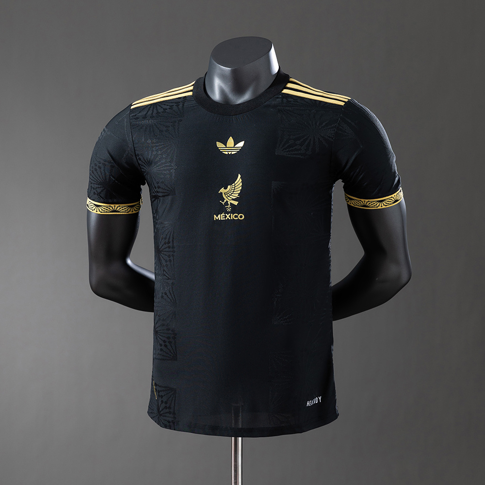 Mexico 25/26 Special Edition Black Player Version Jersey – Replica Football Soccer Shirt – S–4XL