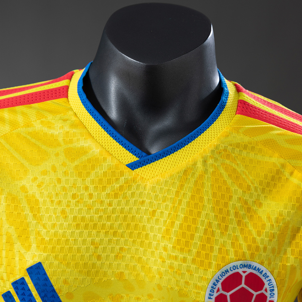 Colombia 2026 Home Player Version Jersey – Replica Football Soccer Shirt – S–4XL