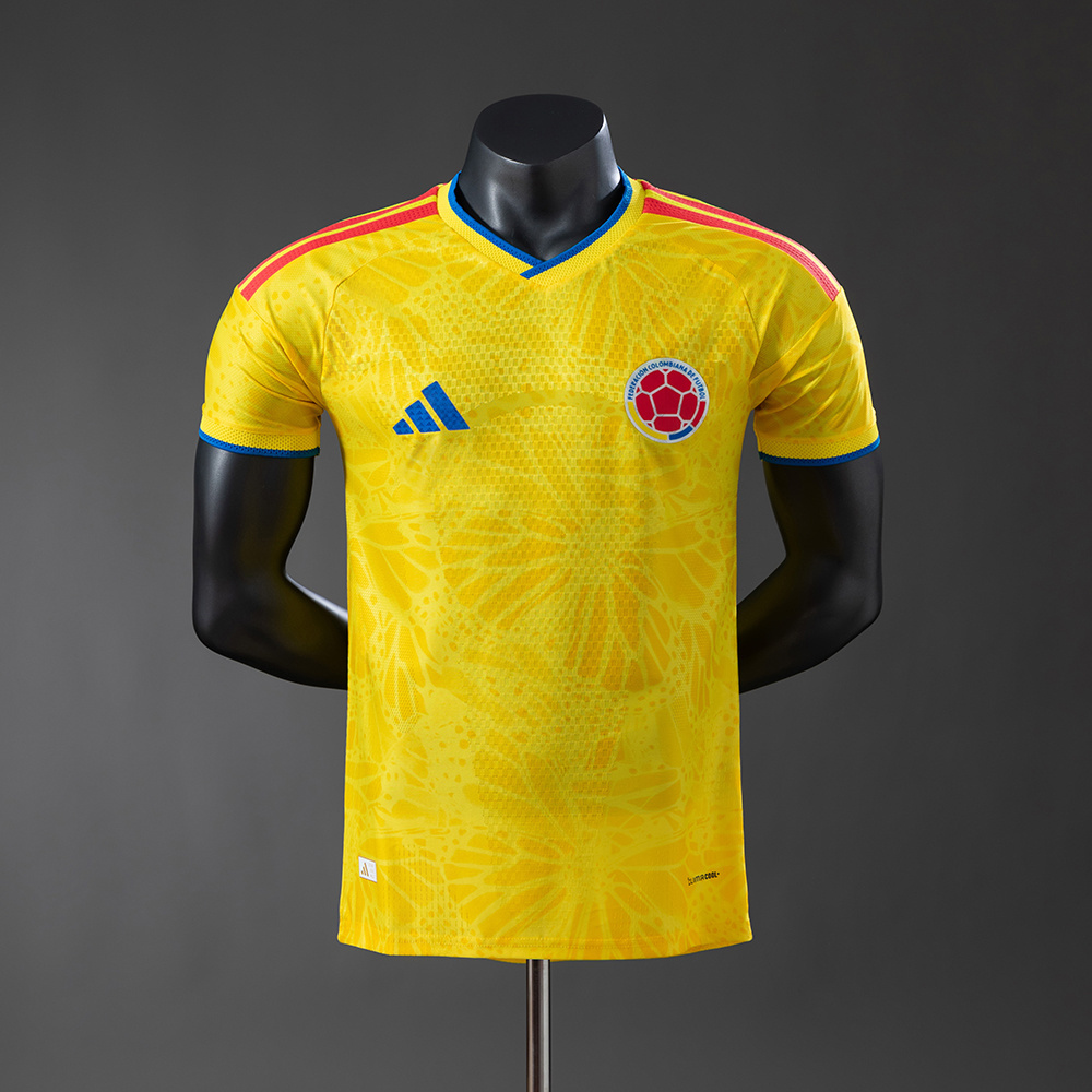 Colombia 2026 Home Player Version Jersey – Replica Football Soccer Shirt – S–4XL