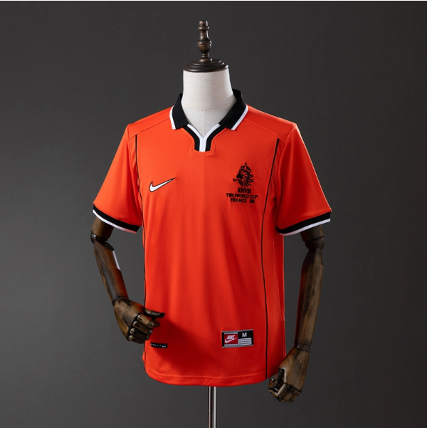 Netherlands 1998 Home Retro Jersey – Vintage Replica Football Soccer Shirt – S–XXL