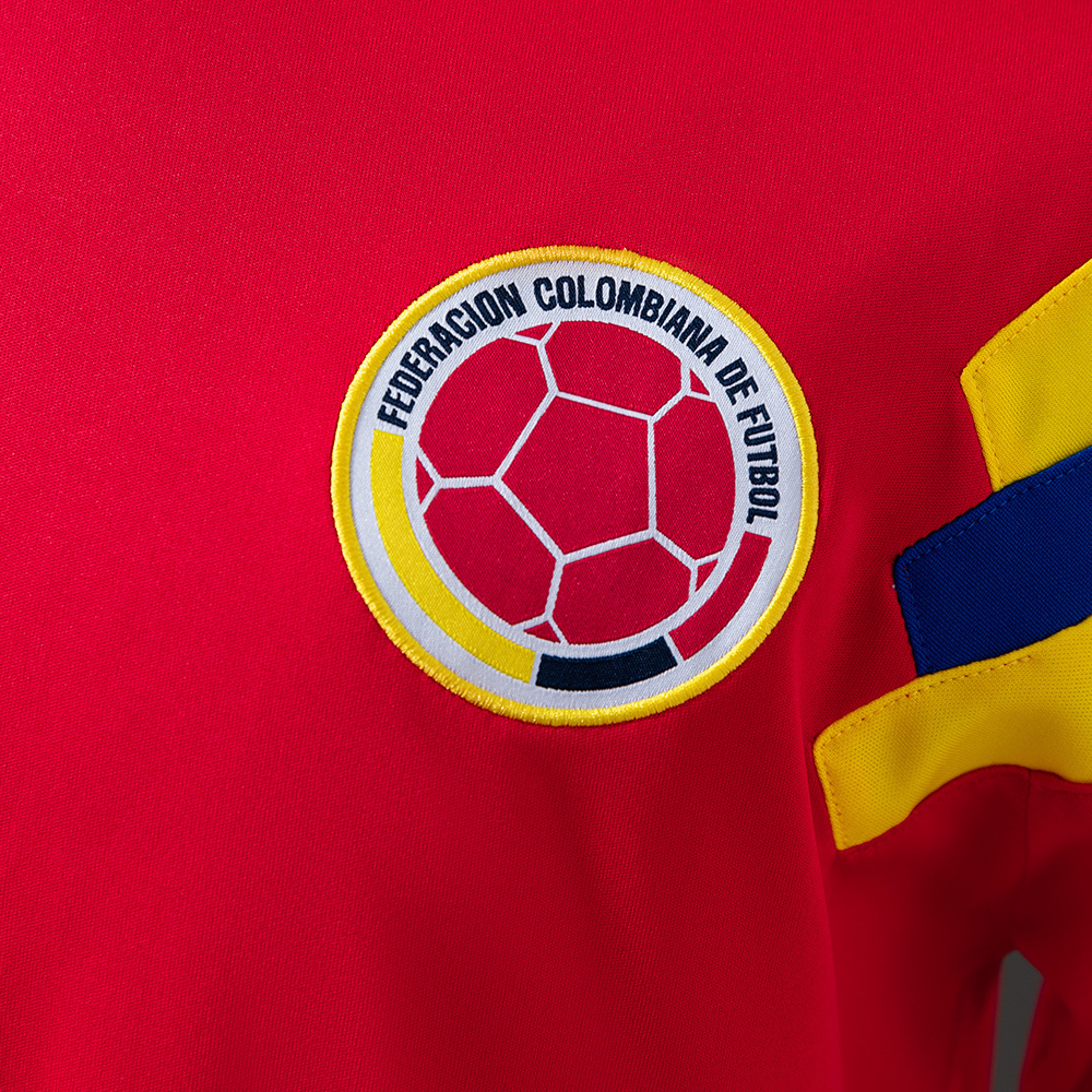 Colombia 1990 Away Retro Jersey – Vintage Replica Football Soccer Shirt – S–XXL