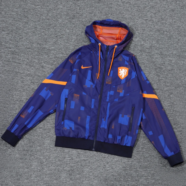 Niederlande 25/26 Windiacke für Erwachsene – Replica Football Soccer Outfit – S–XXL