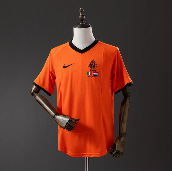 Netherlands 2000 Home Retro Jersey – Vintage Replica Football Soccer Shirt – S–XXL