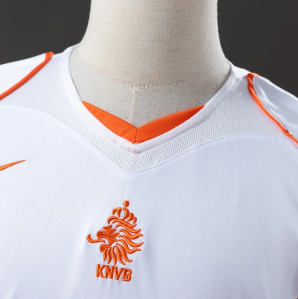 Netherlands 2004 Away Retro Jersey – Vintage Replica Football Soccer Shirt – S–XXL