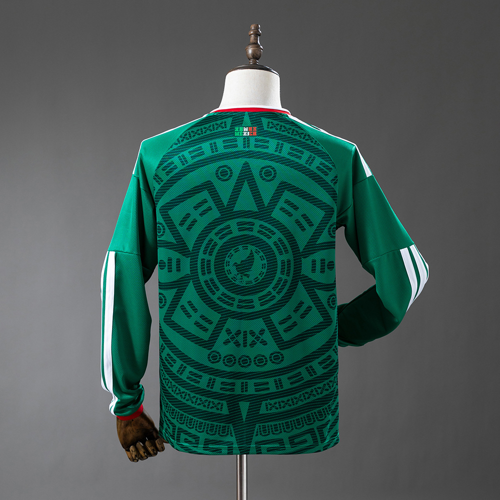 Mexico 2026 Home Long Sleeve Jersey – Replica Football Shirt – S–4XL