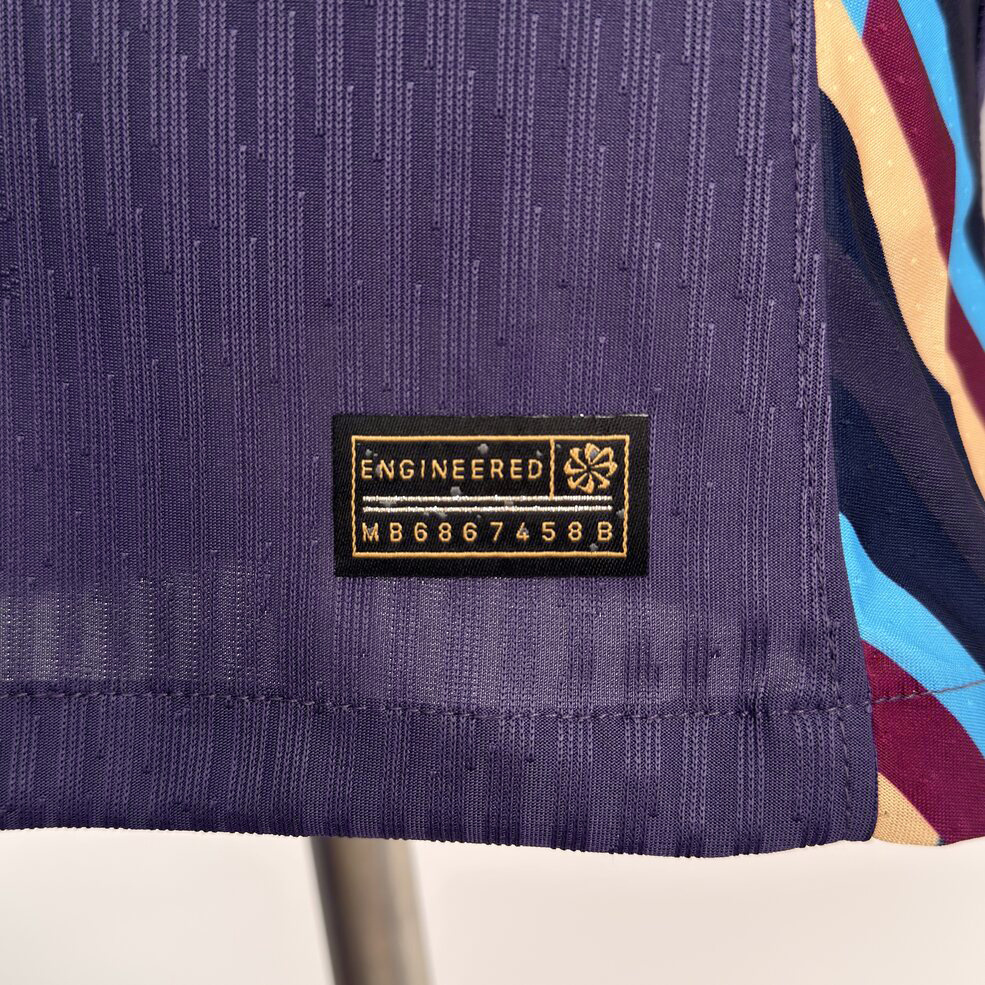 England 2024 Away Player Version Jersey – Replica Football Shirt – S–3XL