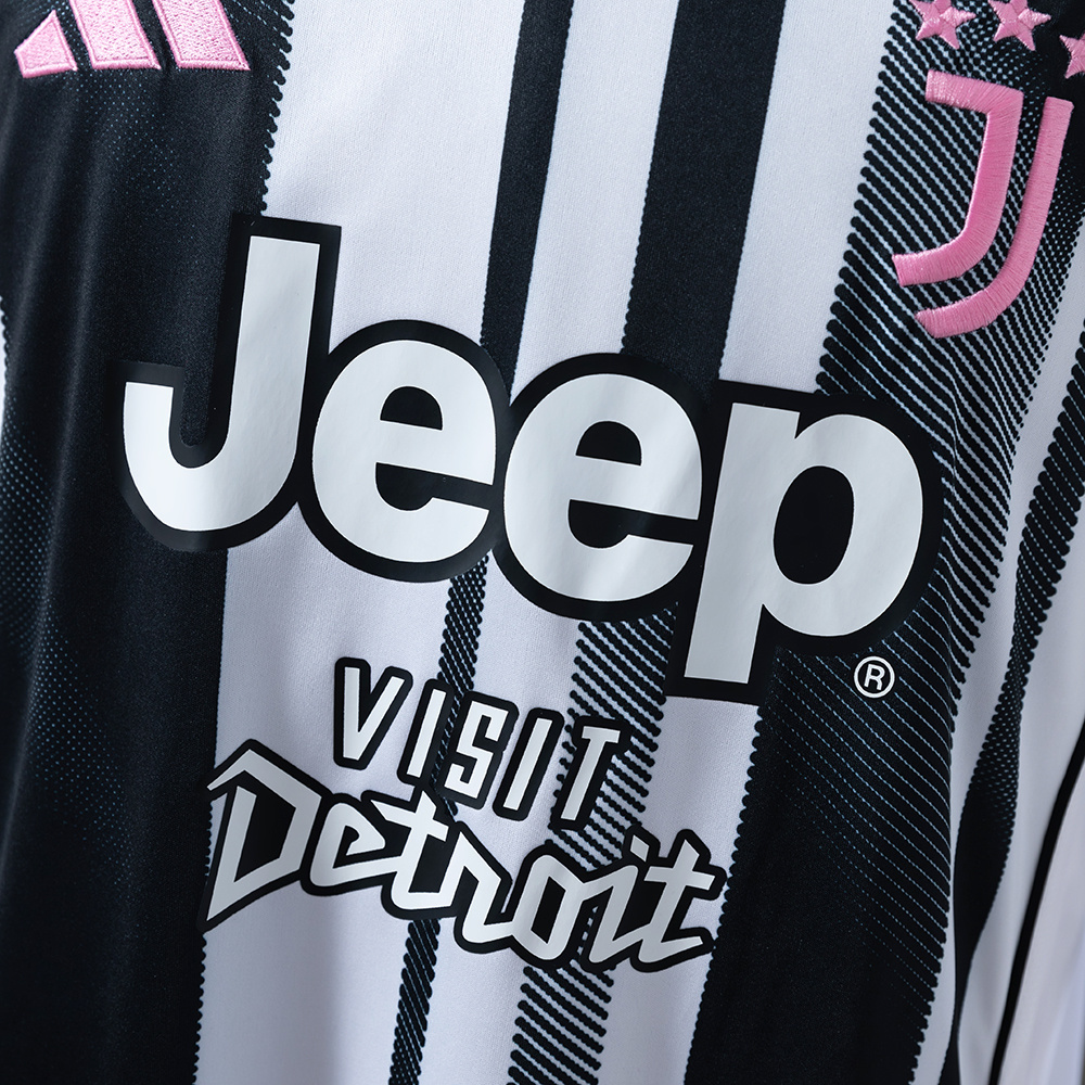 Juventus 25/26 Home Long Sleeve Jersey – Replica Football Shirt – S–4XL