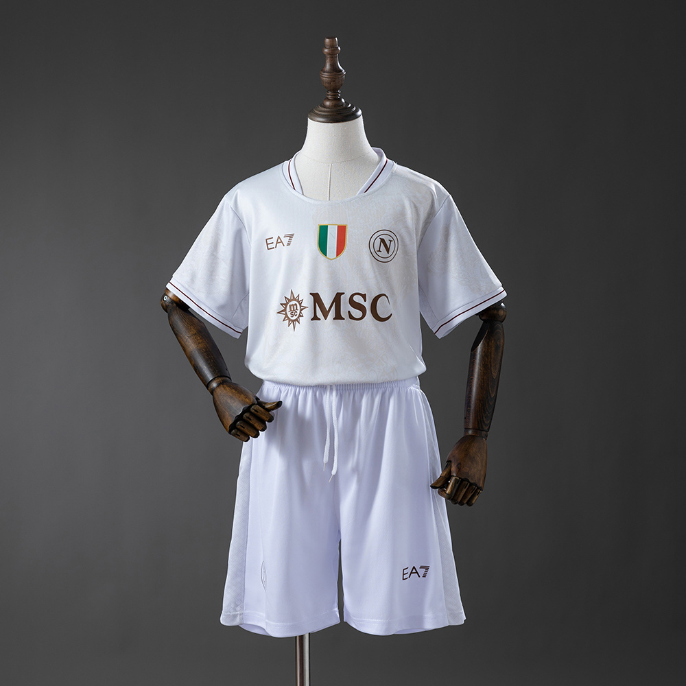 Napoli 25/26 Away Kids Kit Jersey – Replica Football Shirt – Size 16–28