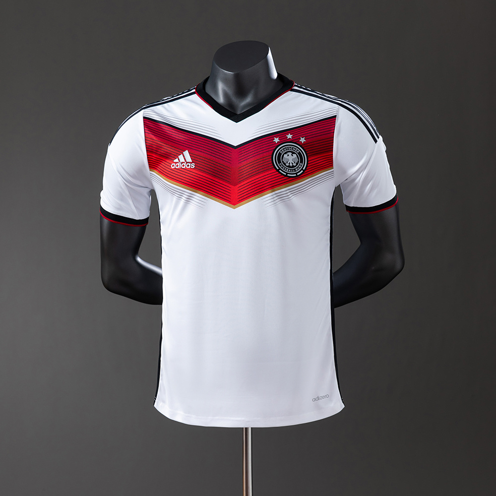 Germany 2014 Home Player Version Retro Jersey – Replica Football Shirt – S–3XL