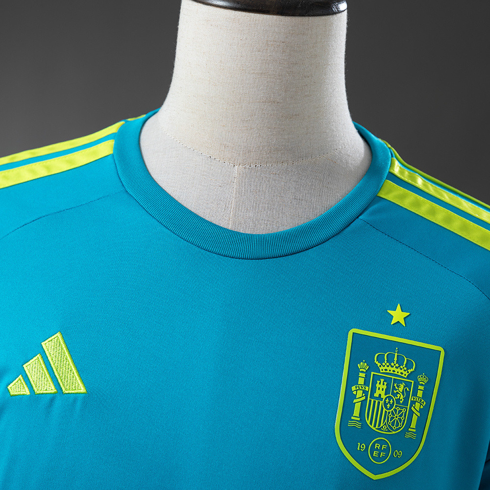 Spain 2026 Goalkeeper Jersey – Blue Replica Football GK Shirt – S–4XL