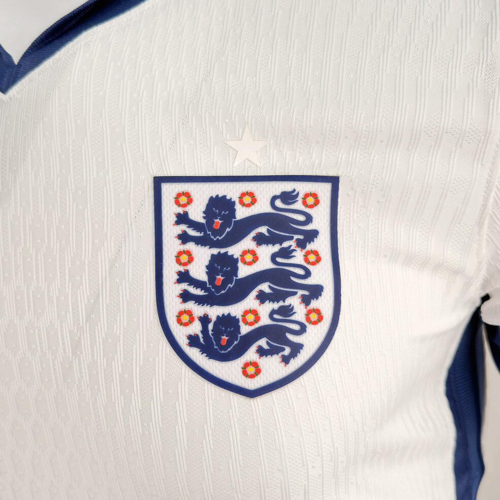 England 2024 Home Player Version Jersey – Replica Football Shirt – S–3XL