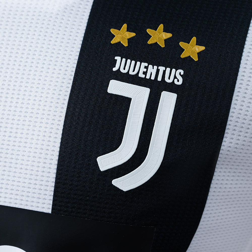 Juventus 2018/19 Home Long Sleeve Player Version Retro Jersey – Replica Football Shirt – S-3XL