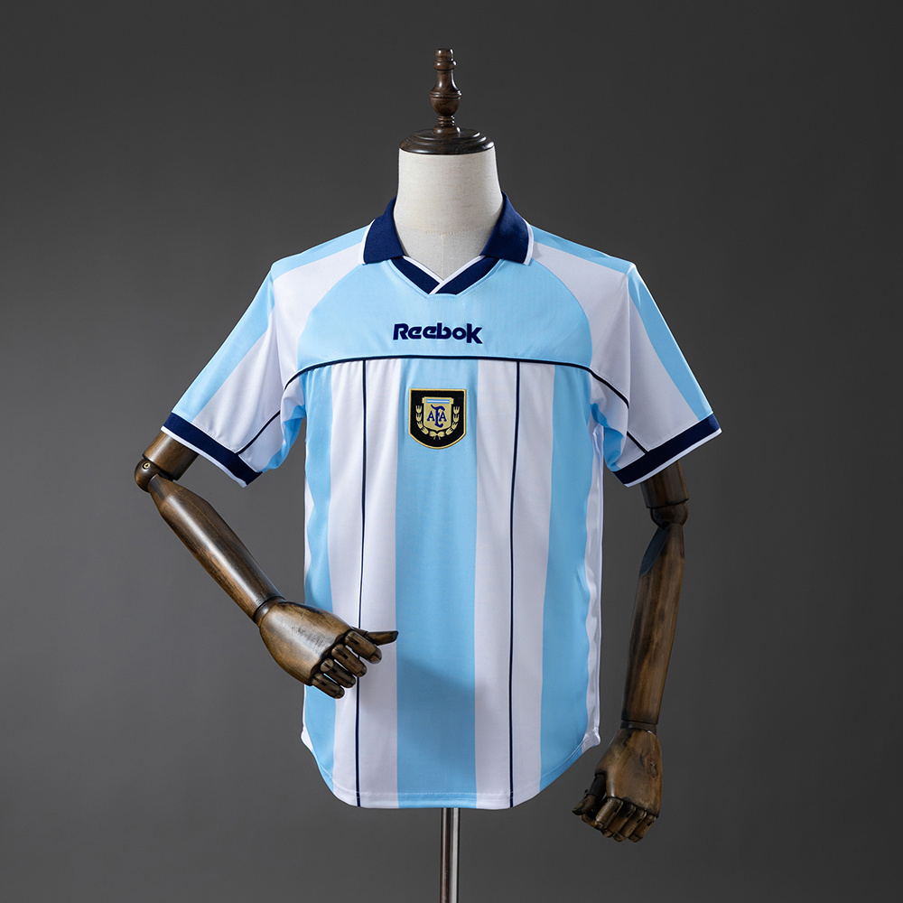 Argentina 2000/2001 Home Retro Jersey – Classic Replica Football Shirt – S–XXL
