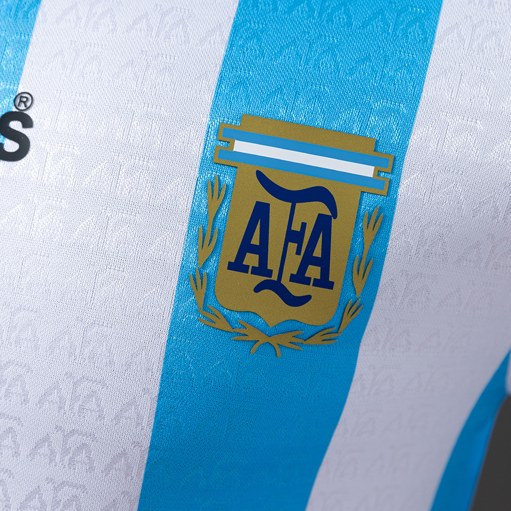 Argentina 1994 Home Player Version Jersey – Retro Replica Football Shirt – S–3XL