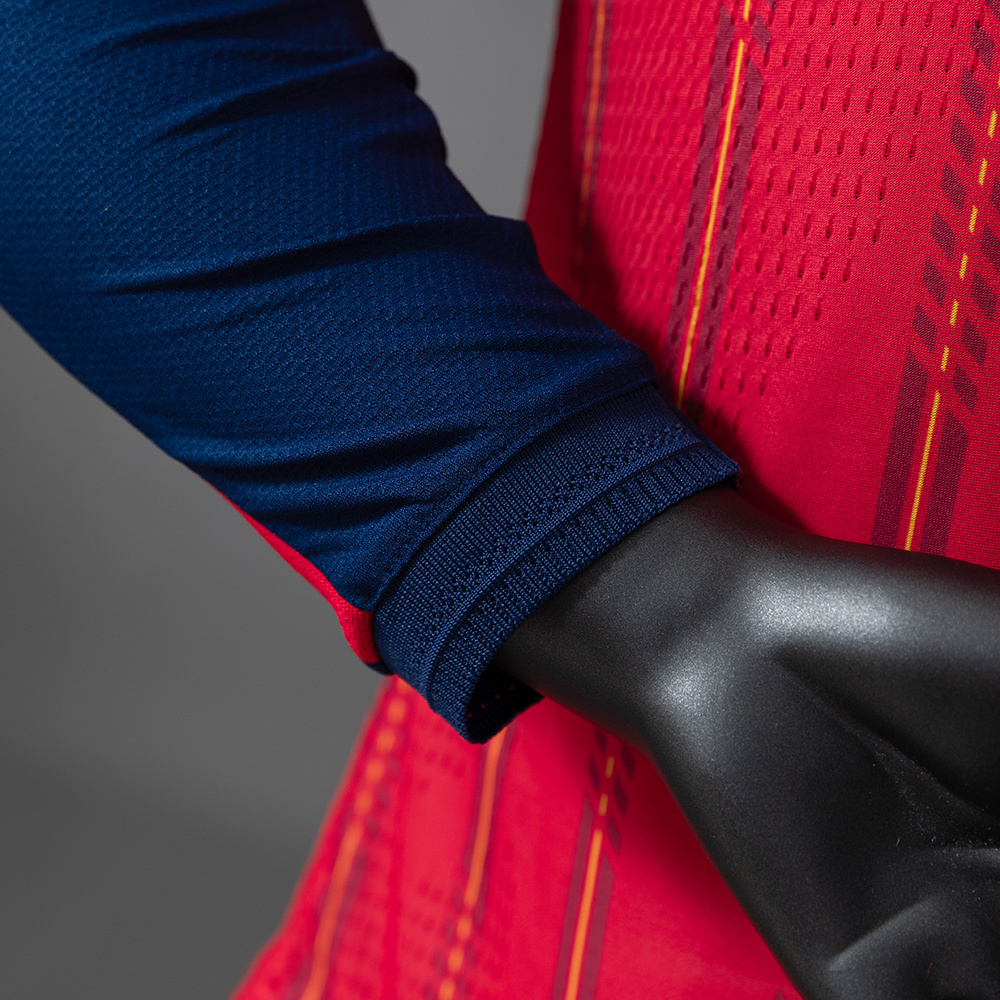 Spain 2026 Home Long Sleeve Player Version Jersey – Replica Football Shirt – S–4XL