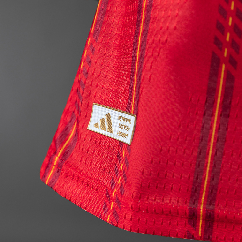 Spain 2026 Home Long Sleeve Player Version Jersey – Replica Football Shirt – S–4XL