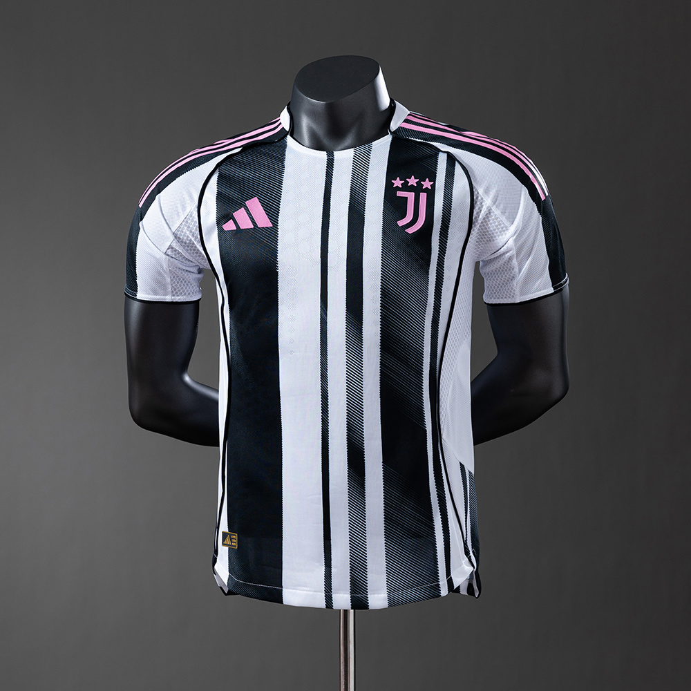 Juventus 25/26 Home Player Version Jersey – Replica Football Shirt – S-3XL