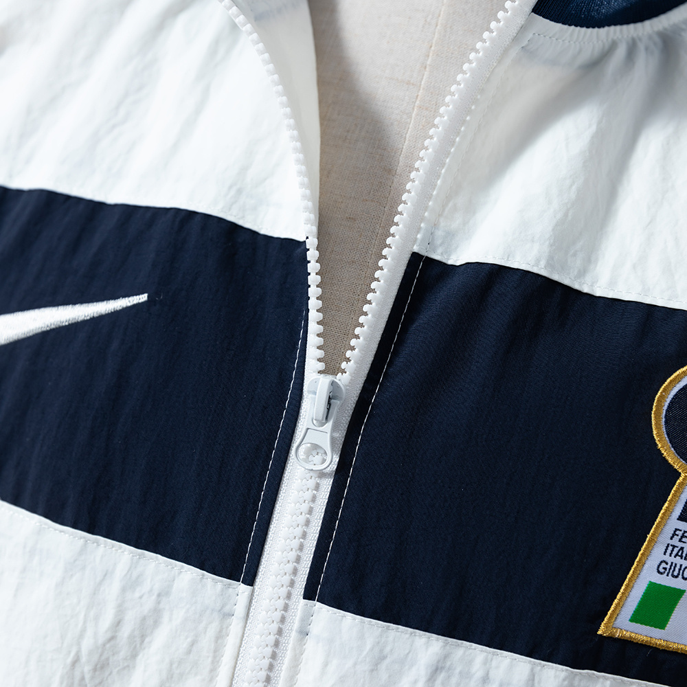 Italy Retro Windbreaker Jacket – Classic Football Jacket – S–XXL