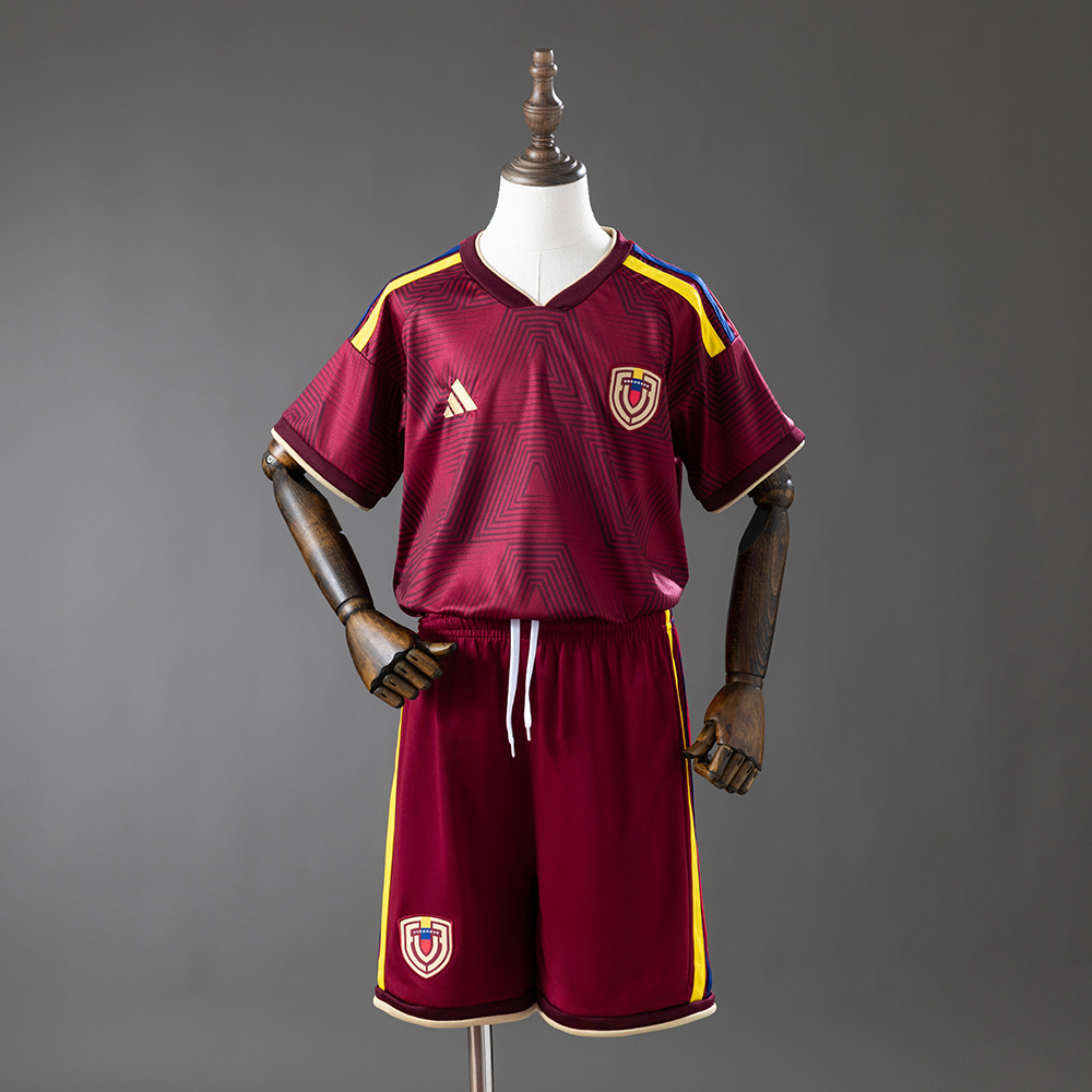 Venezuela 2026 Home Kids Kit Jersey – Replica Football Kit – Size 16–28