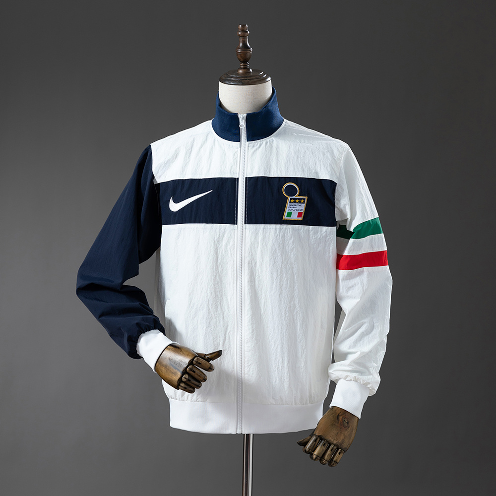 Italy Retro Windbreaker Jacket – Classic Football Jacket – S–XXL