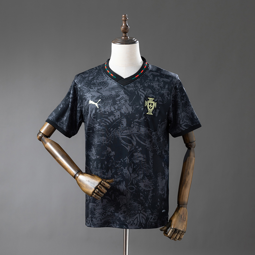 Portugal 2026 Commemorative Edition Jersey – Black Replica Football Shirt – S–XXL