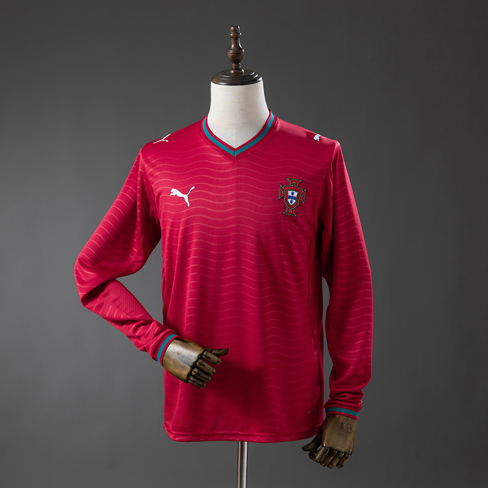 Portugal 2026 Home Long Sleeve Jersey – Replica Football Shirt – S–4XL