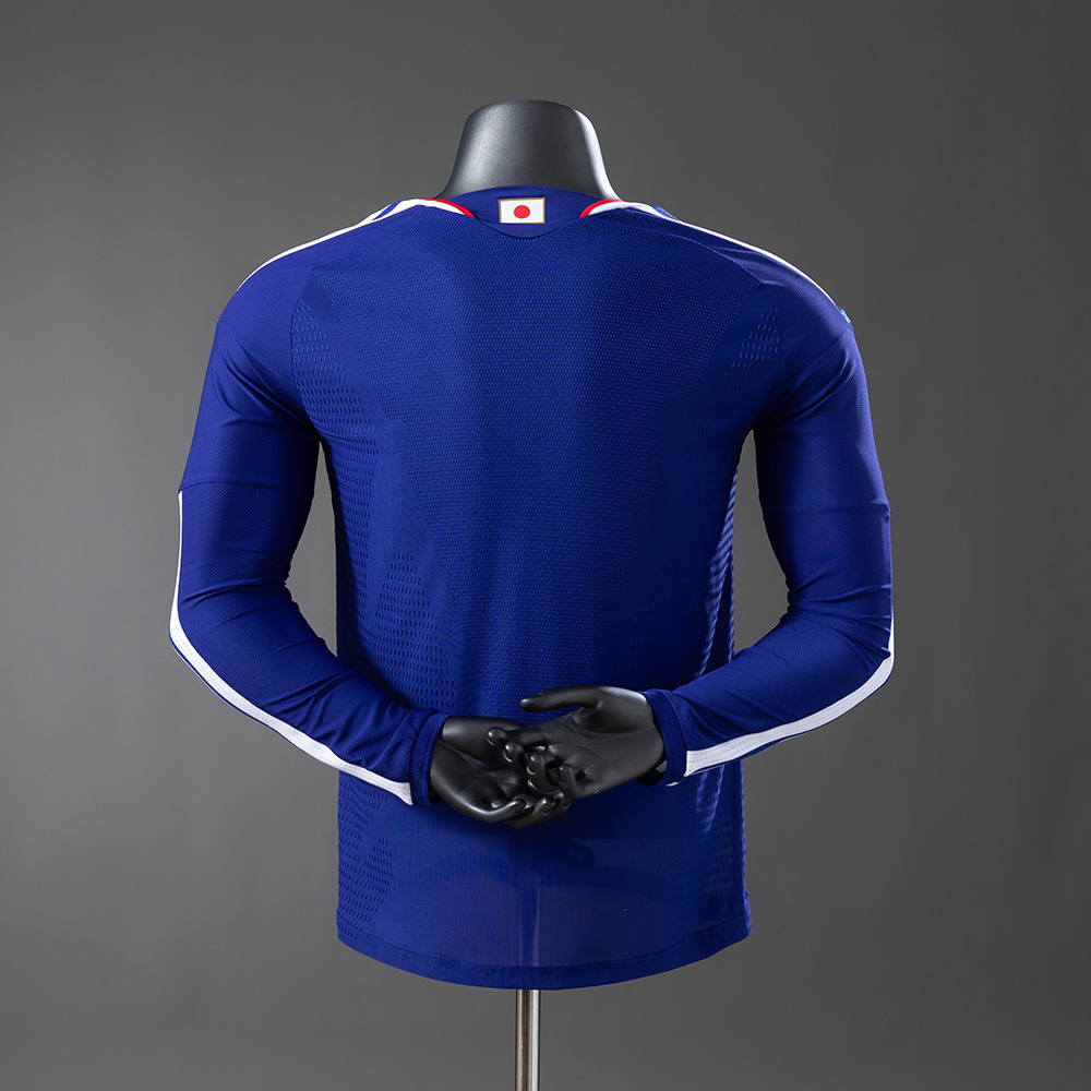 Japan 2026 Home Long Sleeve Player Version Jersey – Replica Football Shirt – S–3XL