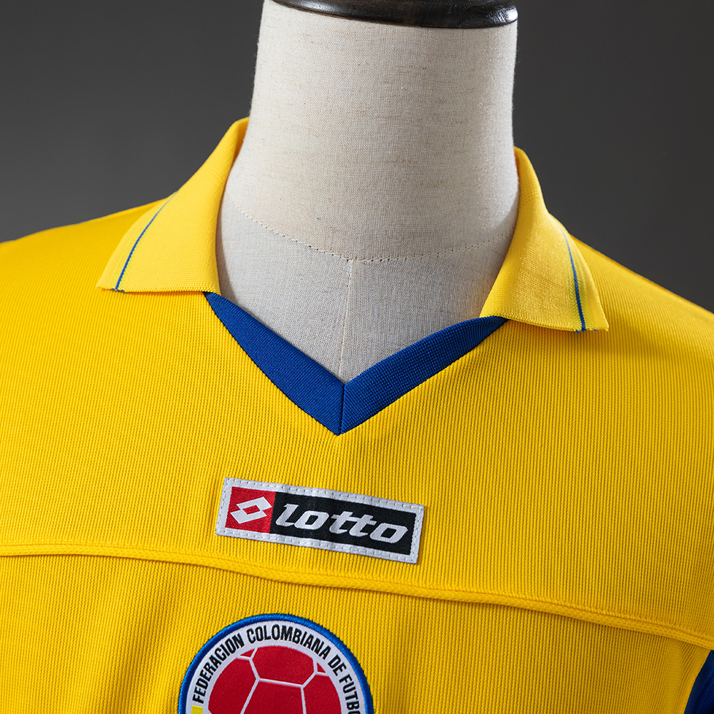 Colombia 2003/2005 Home Retro Jersey – Classic Replica Football Shirt – S–XXL