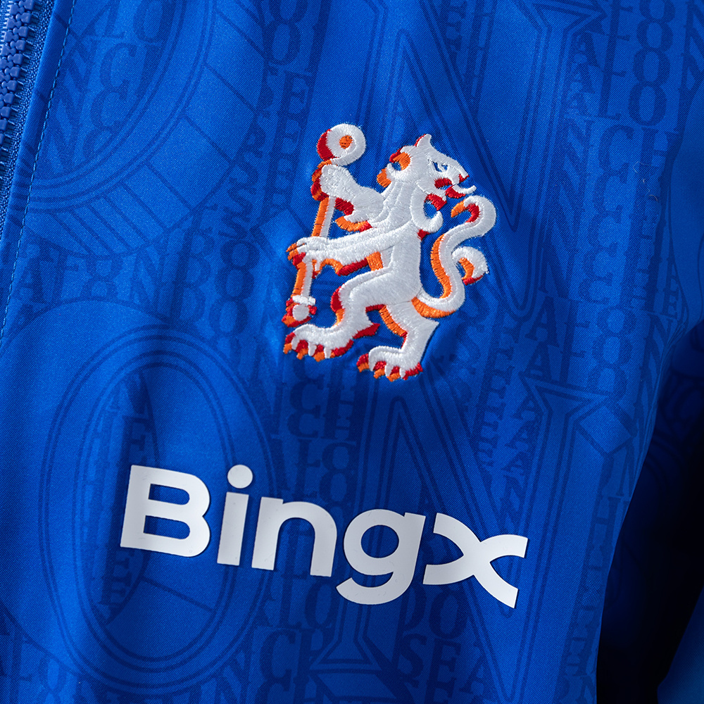 Chelsea Windbreaker Blue – Football Training Jacket – S-XXL