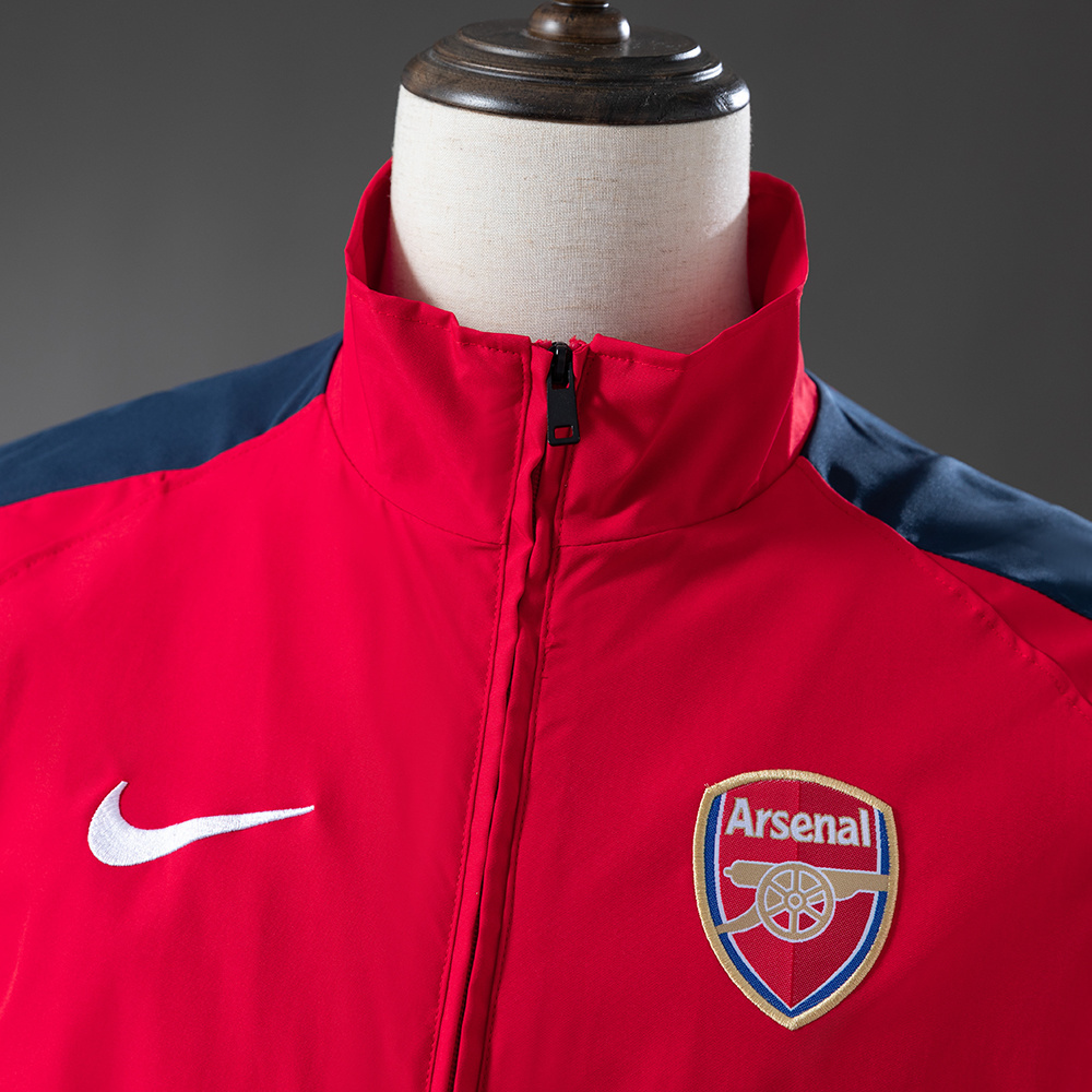 Arsenal 2004/05 Retro Windbreaker – Red Football Jacket – S–XXL