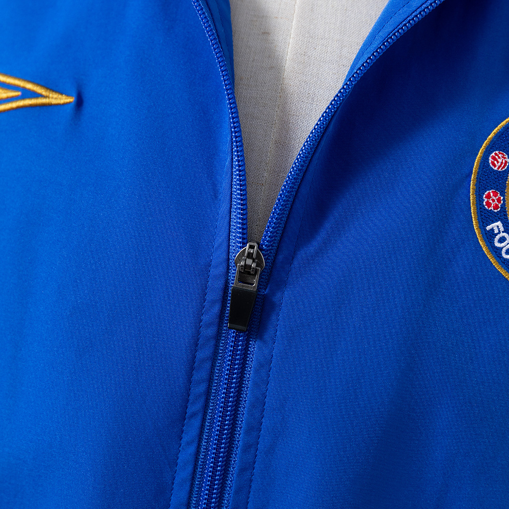 Chelsea 2005/06 Retro Windbreaker Blue – Classic Football Jacket – S–XXL