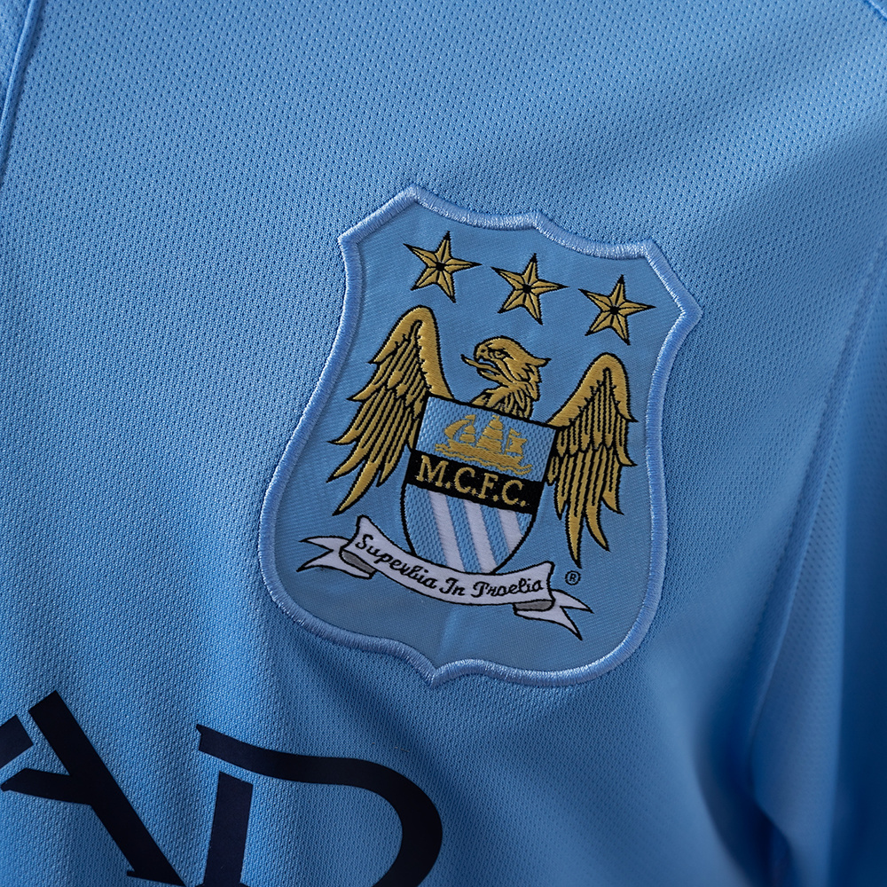 Manchester City 2015/16 Home Retro Jersey – Classic Replica Football Shirt – S-XXL