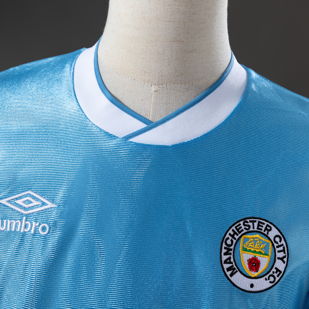 Manchester City 1986/87 Home Retro Jersey – Classic Replica Football Shirt – S–XXL